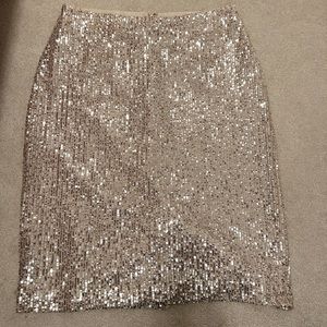 NWT Loft Sequin Skirt